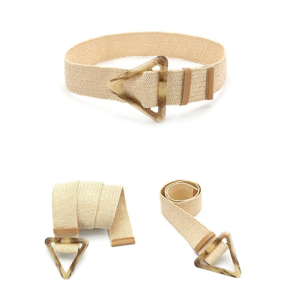 Dây Thắt Lưng Sợi Rơm Phong Cách Bohemia Mùa Hè Cho Nữ WMES15H