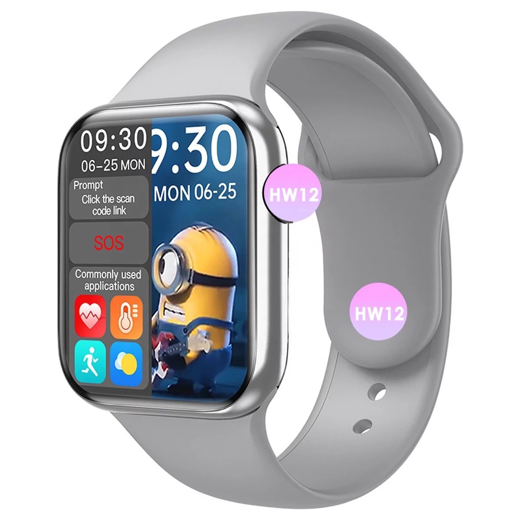 Đồng Hồ Thông Minh HW12 Seri 7 Cao Cấp / Smart Watch HW12 - Chống Nước - Nghe Gọi - Đổi Hình Nền - Bảo Hành 6 Tháng