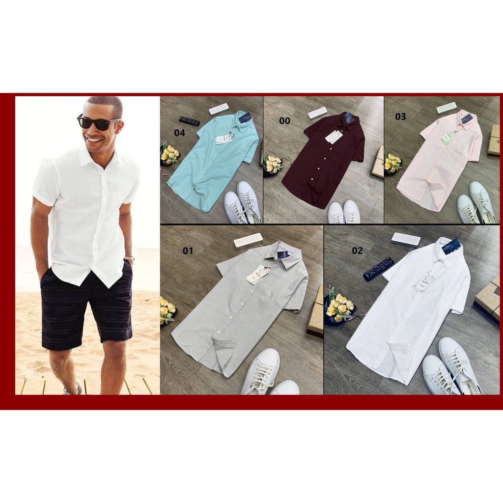 Áo sơmi Oxford shirt FITTED đây là 1 chiếc sơ mi cotton dày nhưng bảo đảm không nóng ! | BigBuy360 - bigbuy360.vn