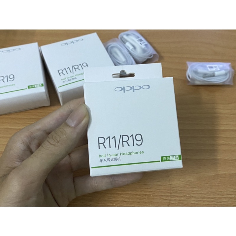Tai Nghe Điện Thoại OPPO R11/R19 Cổng 3.5mm Có Mic Thoại Âm Hay Bass Ấm, Hàng Fullbox, Freeship - BH 6 tháng