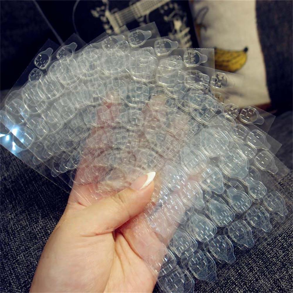 Miếng Dán Trang Trí Móng Tay Hai Mặt Trong Suốt Siêu Mỏng DIY