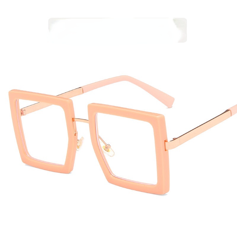 Mắt Kính Gọng Vuông Bản To Chống Ánh Sáng Xanh Thời Trang Cho Nam Nữ