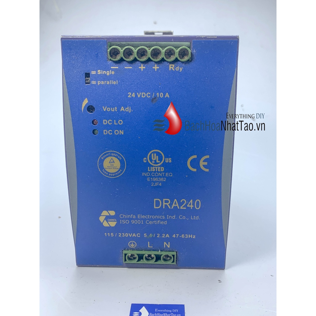 Nguồn DRAN240-24A 24v-10A