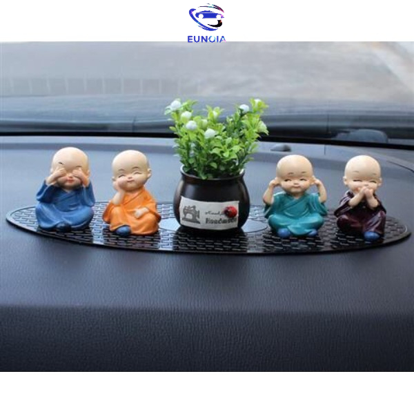 Set tượng tứ không trang trí taplo ô tô, táp lô xe hơi và bàn làm việc
