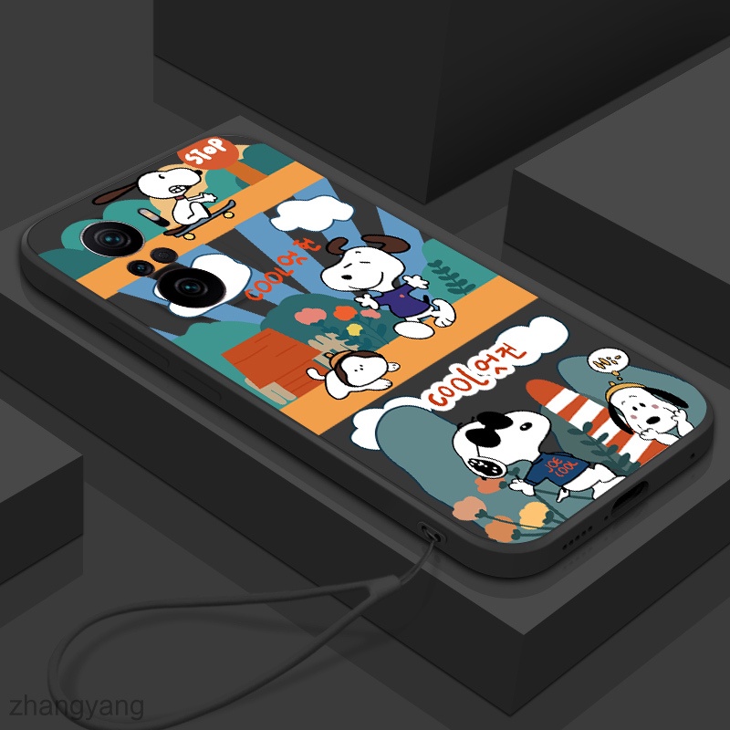 Ốp Điện Thoại Silicon Hình Snoopy Đáng Yêu Cho Redmi note 10 note 10 pro note 9 note 9S note 9 pro note 8 note 8 pro note 7