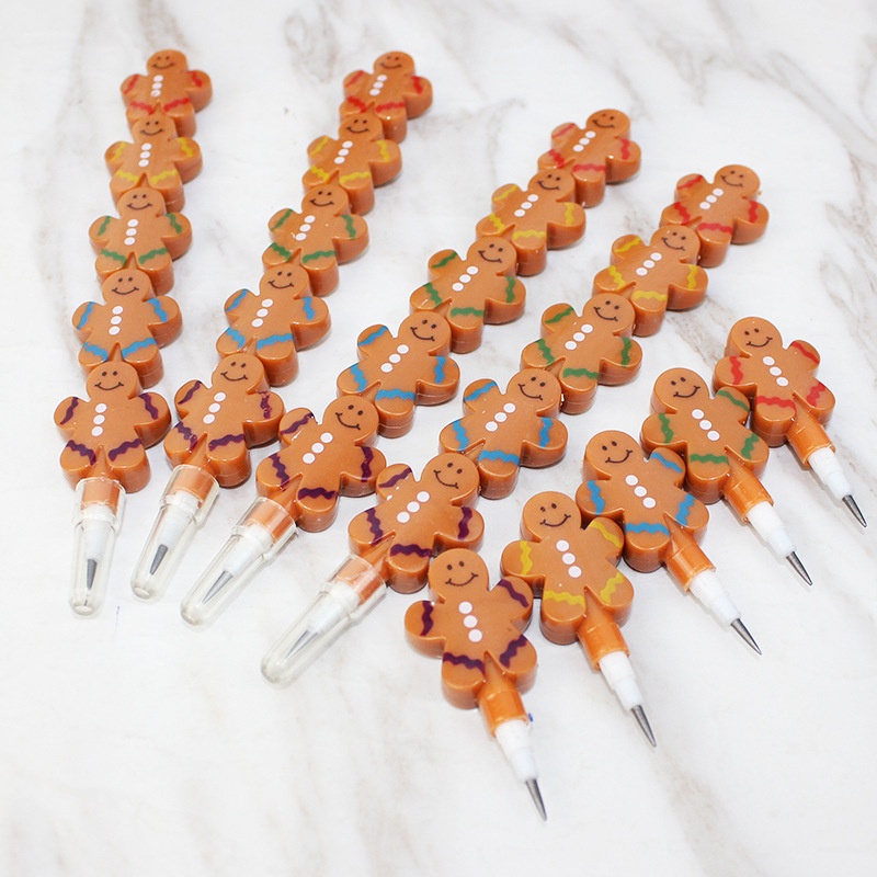 1 Đồ Chuốt Bút Chì Hình Hoạt Hình Giáng Sinh