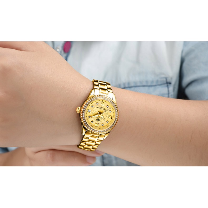 Đồng hồ nữ chính hãng Teintop T8629-3 hàng mới,Kính sapphire ,chống xước,Chống nước,máy cơ(Automatic),Bảo Hành 12 Tháng