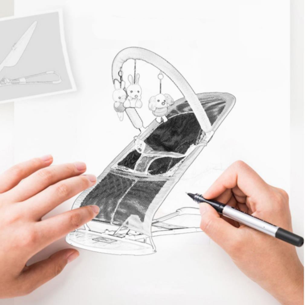 Ghế rung cho bé nằm chơi và ăn bột