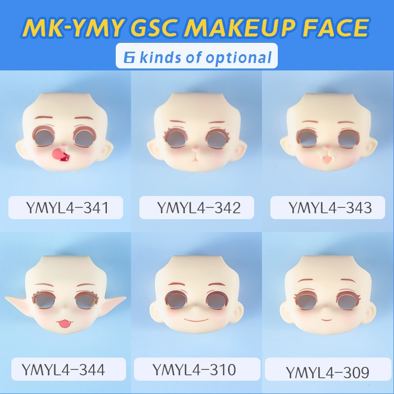 Mặt Nạ Đất Sét Cho Búp Bê Ob11