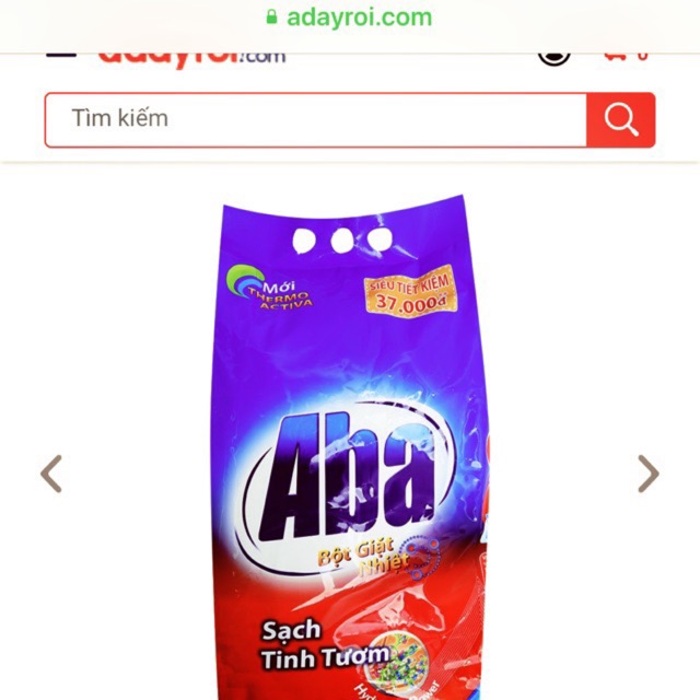 Bột giặc siêu sạch ABa 6kg
