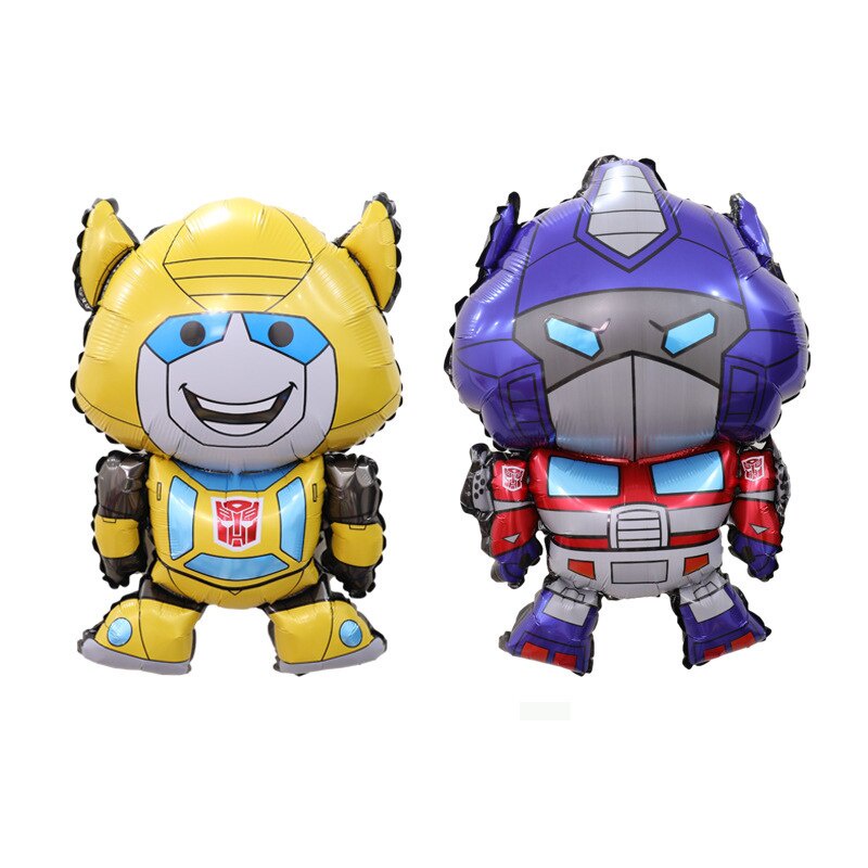 Bong Bóng Hình Transformers 3D Trang Trí Tiệc Sinh Nhật Cho Bé