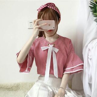 Áo kiểu tay loe [ kèm ảnh thật trải sàn ]