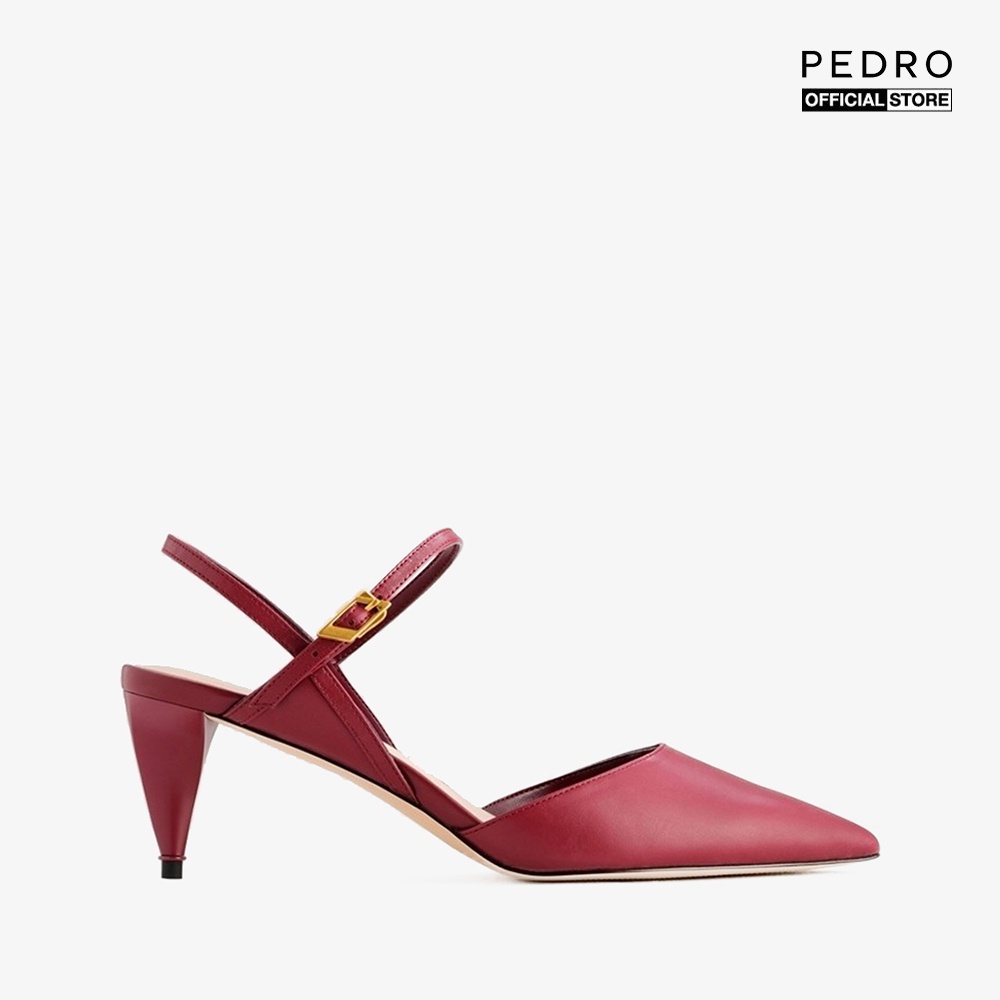 PEDRO - Giày cao gót Leather Ankle Strap PW1-26220041-45