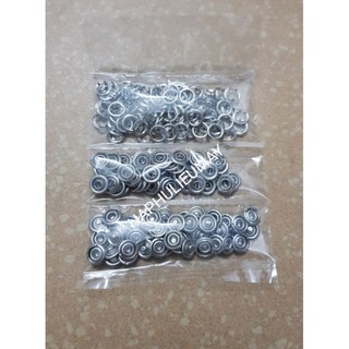 Cúc vành inox ( gói 50 cúc bấm ) size 9.5mm