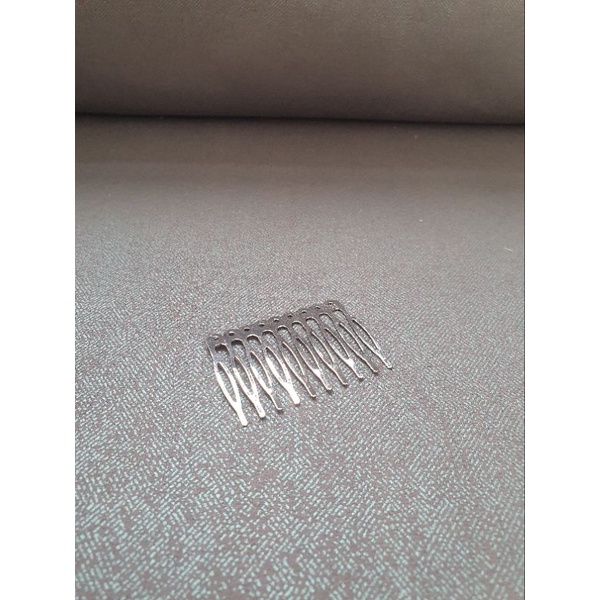 Xược cài tóc kim loại 10 răng, Xược cài nguyên liệu diy, nguyên liệu làm cài tóc