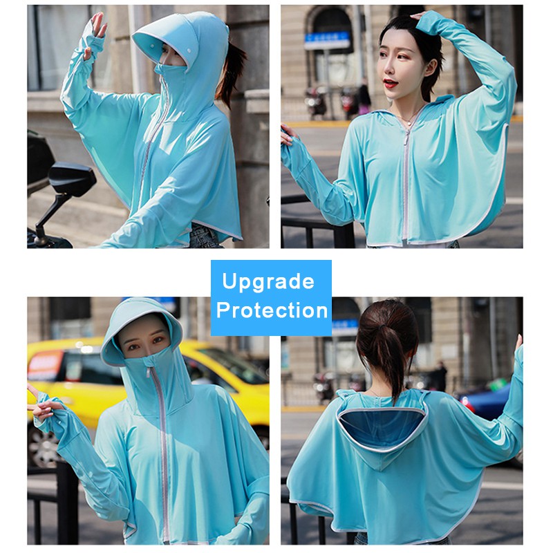 Double-Layer Sun Protection UV Protection Outdoor Work Hat Riding Hood | BigBuy360 - bigbuy360.vn