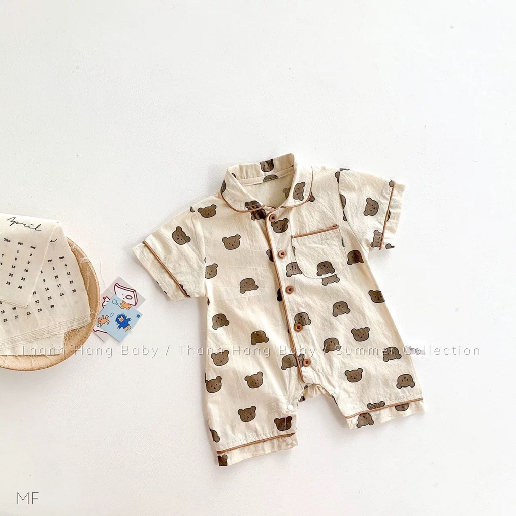 Body cho bé, body bé trai bé gái Thanh hằng baby 5 đến 13 kg