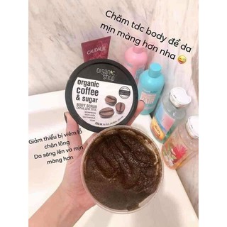 Tẩy Da Chết Cà Phê Organic