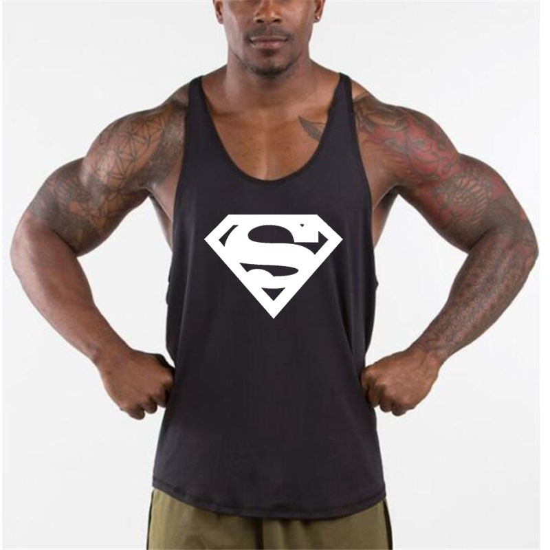 Áo thun sát nách hỗ trợ tập thể dục chơi thể thao dành cho nam