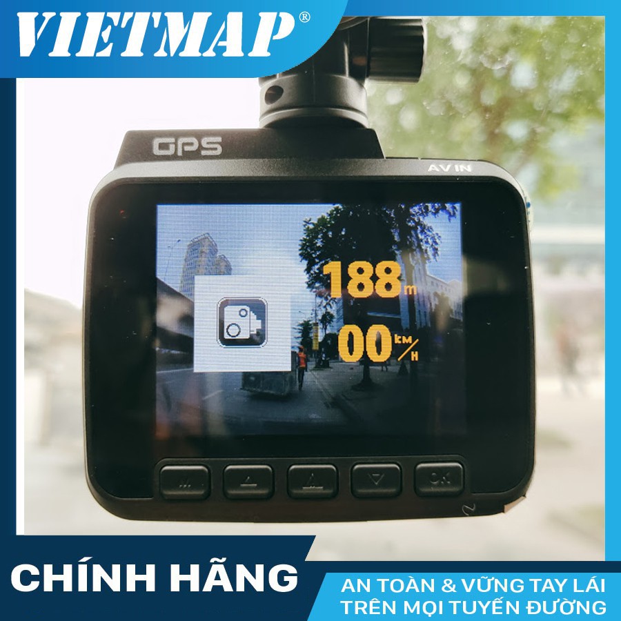 Camera hành trình VIETMAP C61 Pro (bản 2023) cho xe ô tô kèm thẻ nhớ 32G, 64G, 128GB