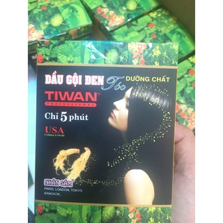 Hộp 10 gối Dầu Gội gội là đen tóc tiwan