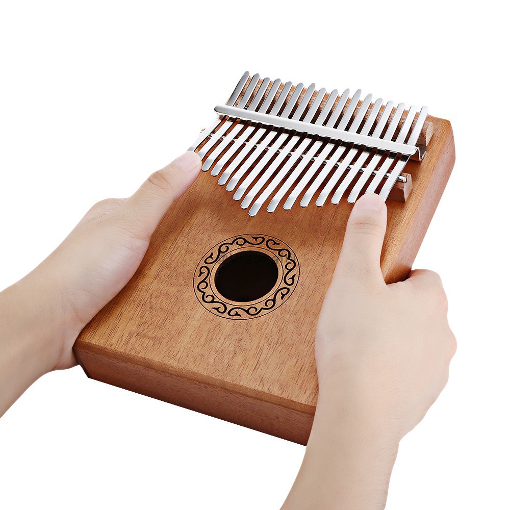 VG 17 Phím bấm Kalimba Thumb Piano Mahogany Mini Bàn phím