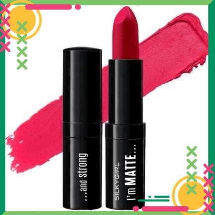( Mỹ Phẩm Nhunbe) Son Lì Mượt Môi Silky Girl I'm Matte