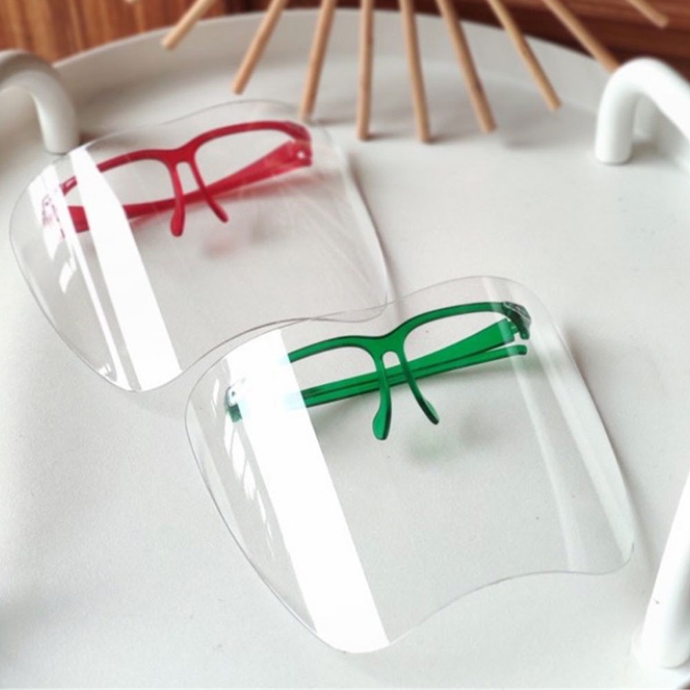 Face shield Mặt Nạ Bảo Hộ Y Tế Chống Dịch, Chống Giọt Bắn, Bụi Gọng Kính Trong Suốt Nhựa protective mask face shield joyfeel | BigBuy360 - bigbuy360.vn