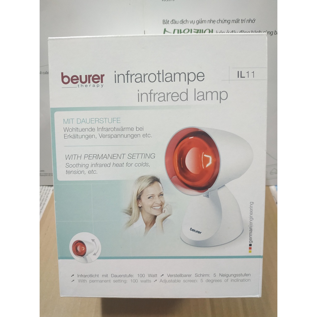 Đèn hồng ngoại trị liệu Beurer IL11