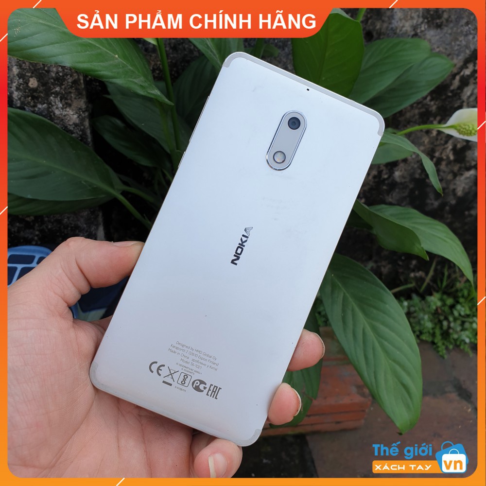 [CHÍNH HÃNG] ĐIỆN THOẠI NOKIA 6 2017 CHÍNH HÃNG QUỐC TẾ  NGUYÊN BẢN - 2 SIM ,RAM 4GB, CHIP LÕI TÁM, KHUNG KIM LOẠI