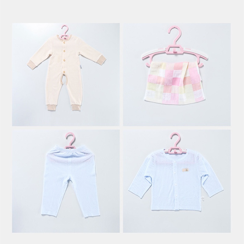 Set 5 Móc Treo Quần Áo Trẻ Em Có Thể Thu Gọn Tiện Dụng