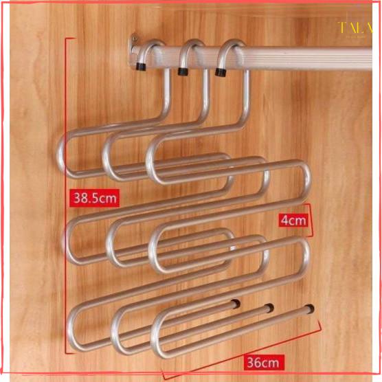MÓC QUẦN INOX 5 TẦNG KHÔNG HAN RỈ