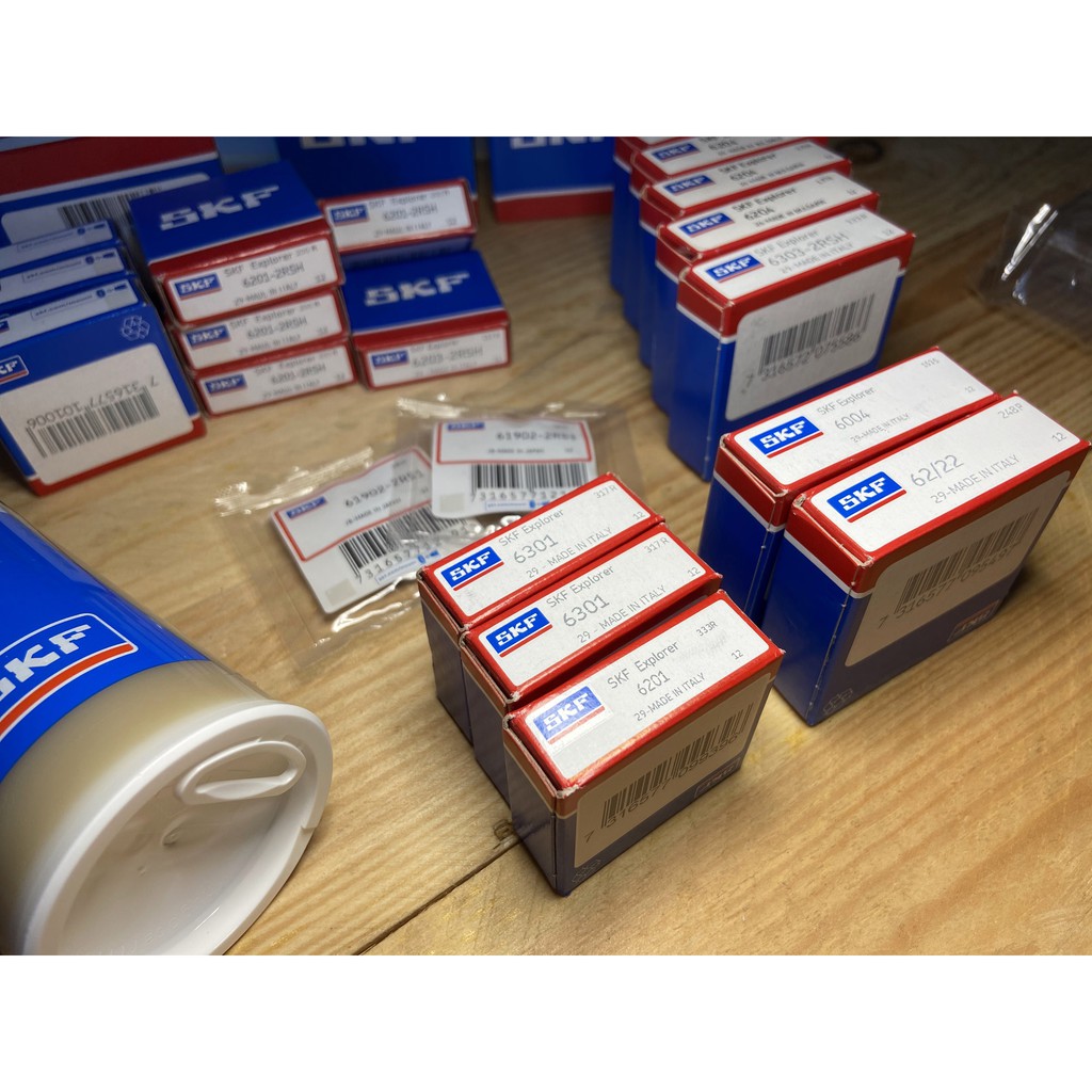 Bạc đạn máy SKF dành cho Honda Wave 110 Việt Nam, bạc đạn dên Enduro SKF