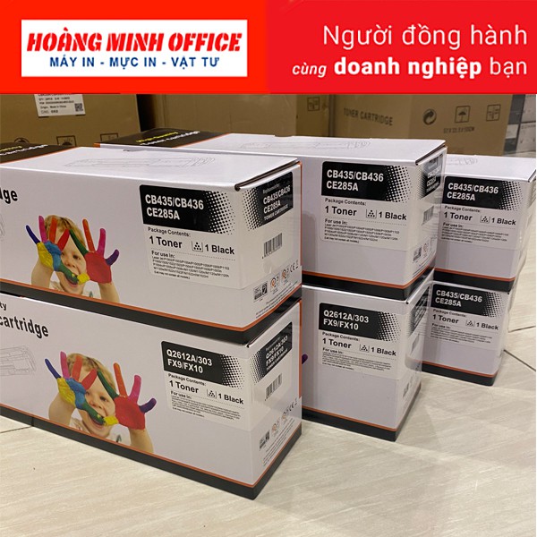 Hộp mực HP P1005, P1006| Ca.non 3050| Mực in 35A/ 312...CÓ LỖ ĐỔ/ THẢI MỰC - HÀNG FULL BOX