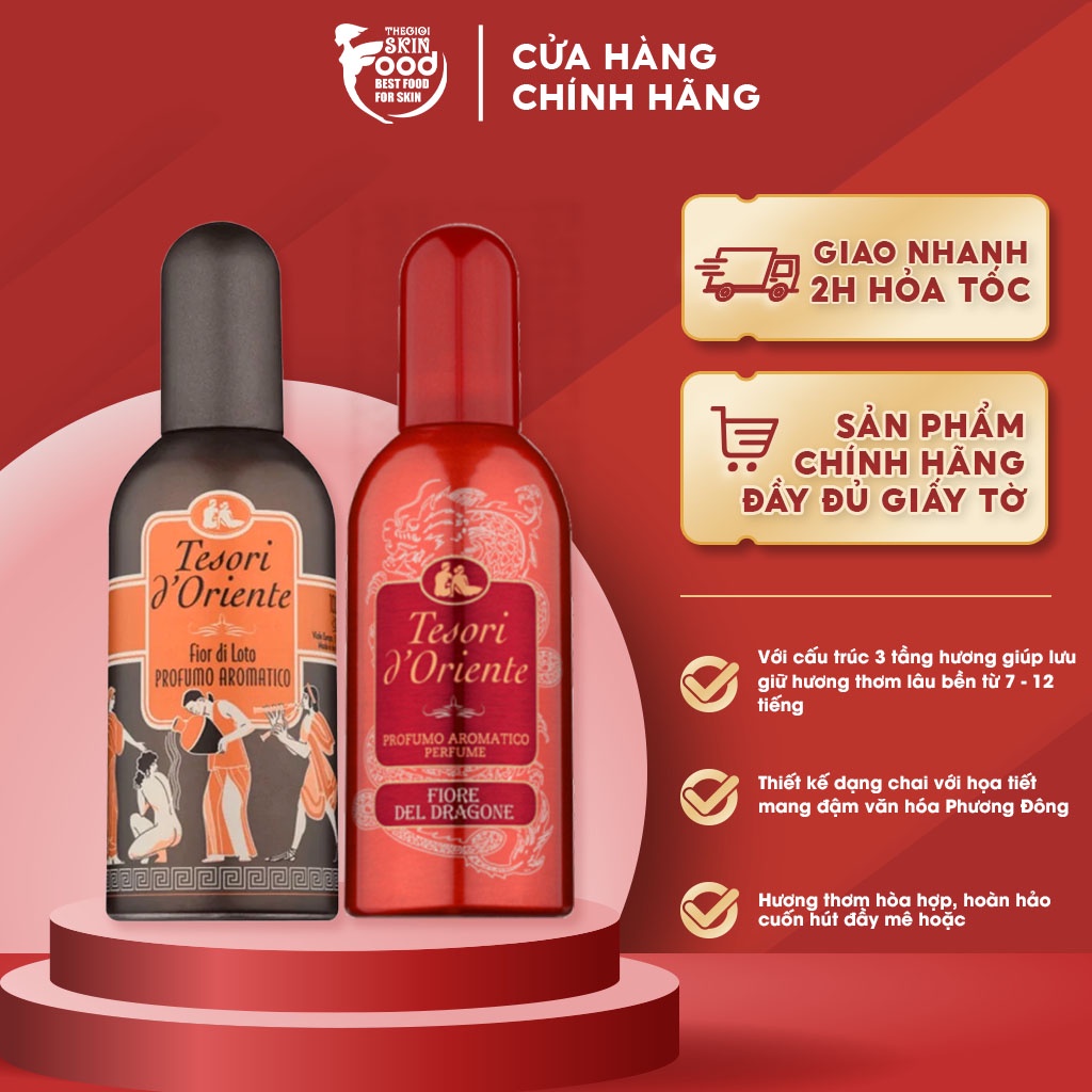 Nước Hoa Cao Cấp Tesori d'Oriente Perfume 100ml