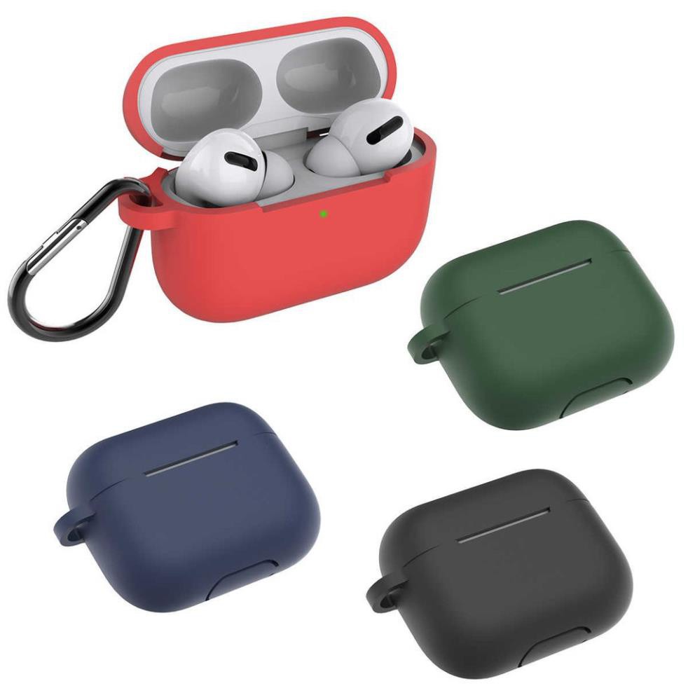 Case Airpods 3 Pro Inpods - Vỏ Bao Đựng Bảo Vệ Ốp Tai Nghe, Sillicone Trơn Dẻo Chống Bám Bẩn - Nhiều Màu -LuvCase