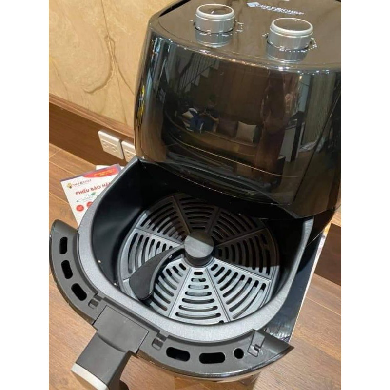 [ Hàng Chính Hãng ] Nồi Chiên Không Dầu CHEF&amp;CHEF -7,7lit- 2400w -Nồi To - Chiên Nhanh -Tiết Kiêm Điện - BH 12 tháng