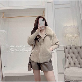 [SẴN] ÁO KHOÁC LÔNG THỎ KÈM TAG HOT HIT ❌CHUẨN -XỊN❌
