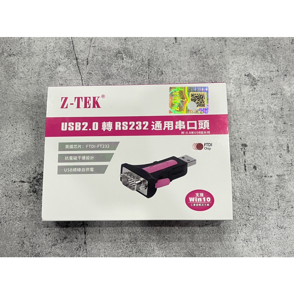 ĐẦU ĐỔI USB RA COM 9K RS232 ZTEK 551A