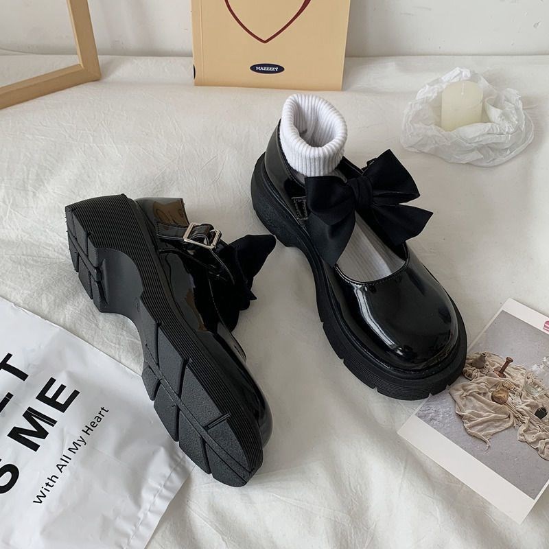 Giày búp bê có size lớn 41 - 44 phong cách lolita Nhật Bản