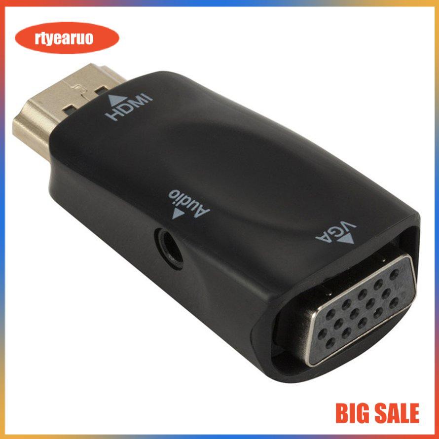 Bộ Chuyển Đổi Hdmi Sang Vga Kèm Dây Cáp Âm Thanh