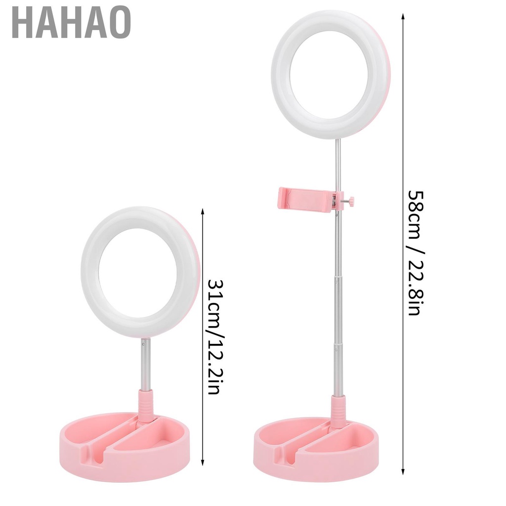 Đèn Led Tròn 6in Đa Năng Hỗ Trợ Quay Video / Chụp Ảnh Tự Sướng | BigBuy360 - bigbuy360.vn
