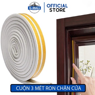 2 Mét Nẹp xốp khe cửa có keo cách âm chống tiếng ồn chống bụi chống hơi lạnh thất thoát