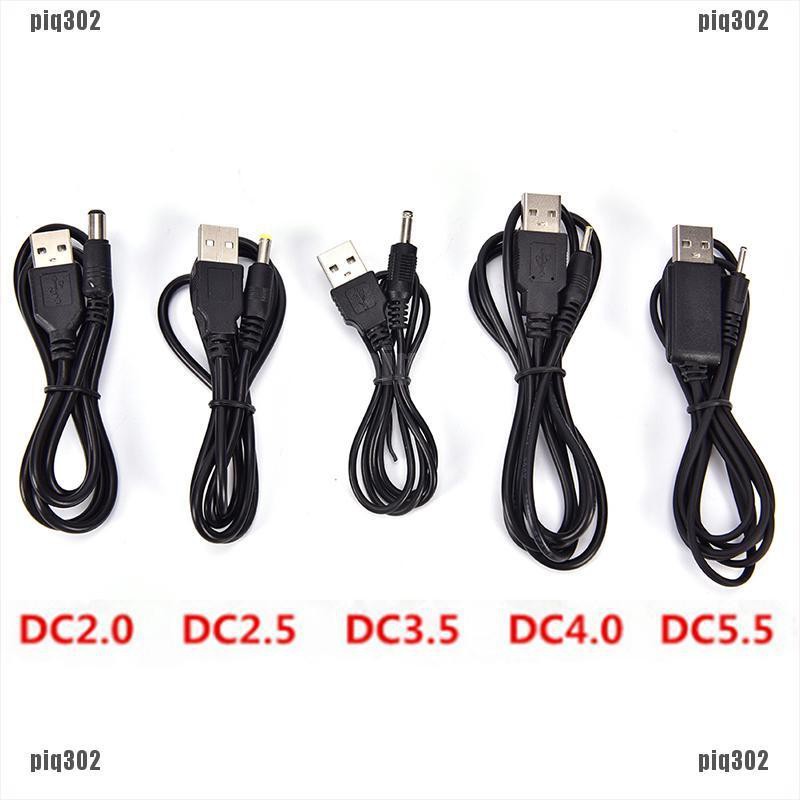 Dây cáp chuyển đổi USB-A sang 2.0-5.5mm DC 5V chất lượng cao