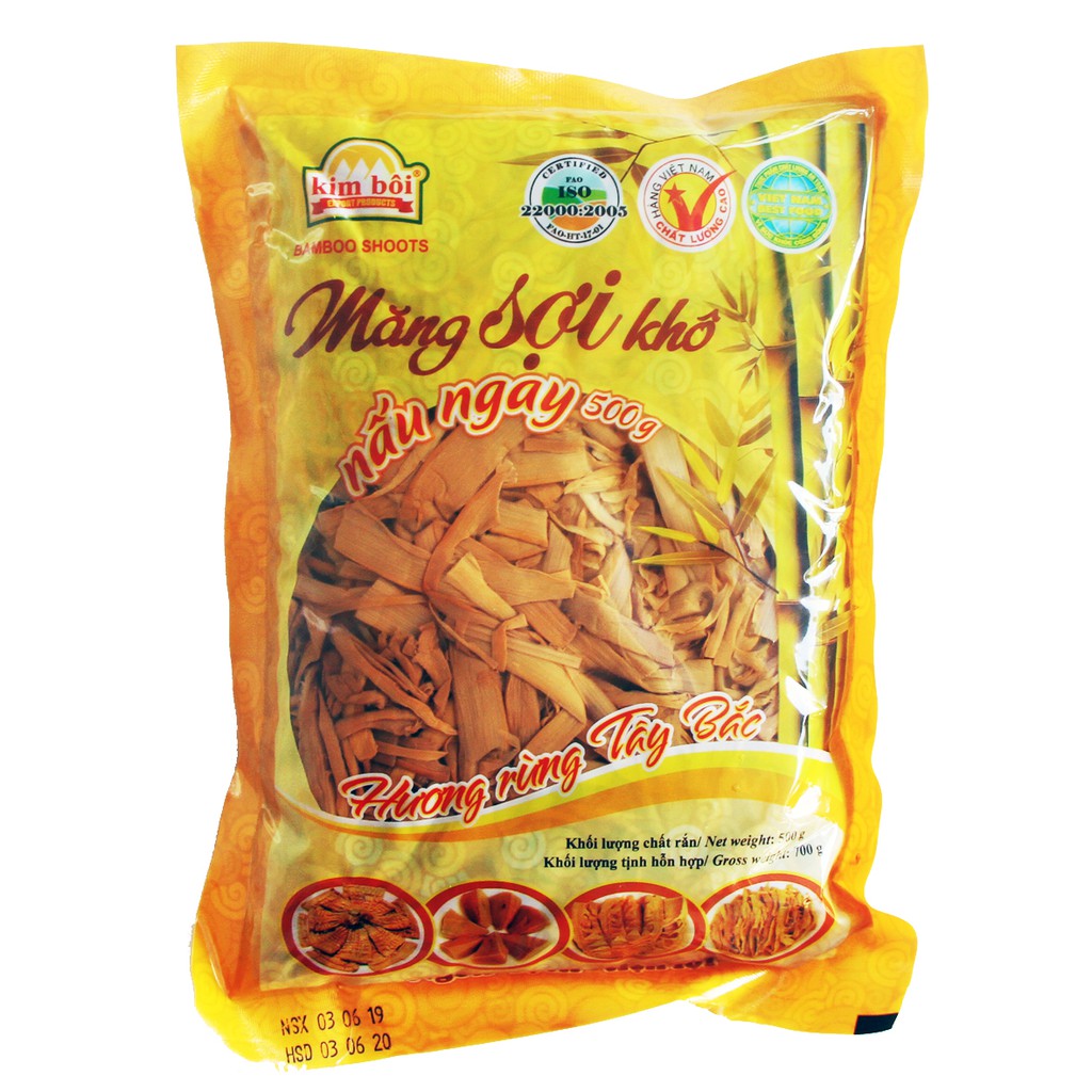 Măng Sợi Khô Nấu Ngay Kim Bôi 500g