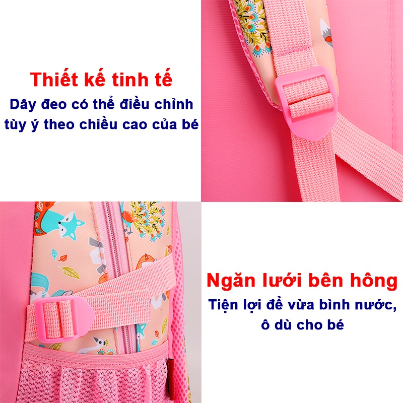 Balo cho bé 6-10 tuổi năng động Baby-S, Balo đi học hình ngựa mini - SB012