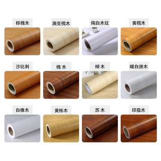 Giấy dán tường vân gỗ vân gỗ tự dính chống thấm nước chất liệu da