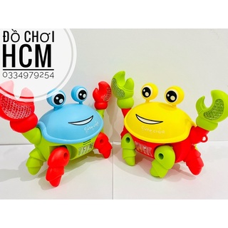 [HÀNG MỚI CHẤT LƯỢNG] Đồ chơi cua chạy pin siêu to có đèn nhạc, có dây cho bé thích vận dộng dắt đi dạo rất cưng 776-5