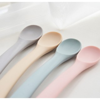 Thìa Ăn Dặm Silicon Cao Cấp Poled's