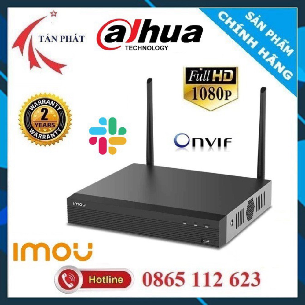 Đầu Ghi Hình WIFI Camera  IMOU (4 - 8 Kênh) NVR1104HS NVR1108HS DAHUA – Hàng Chính Hãng BH 24 Tháng